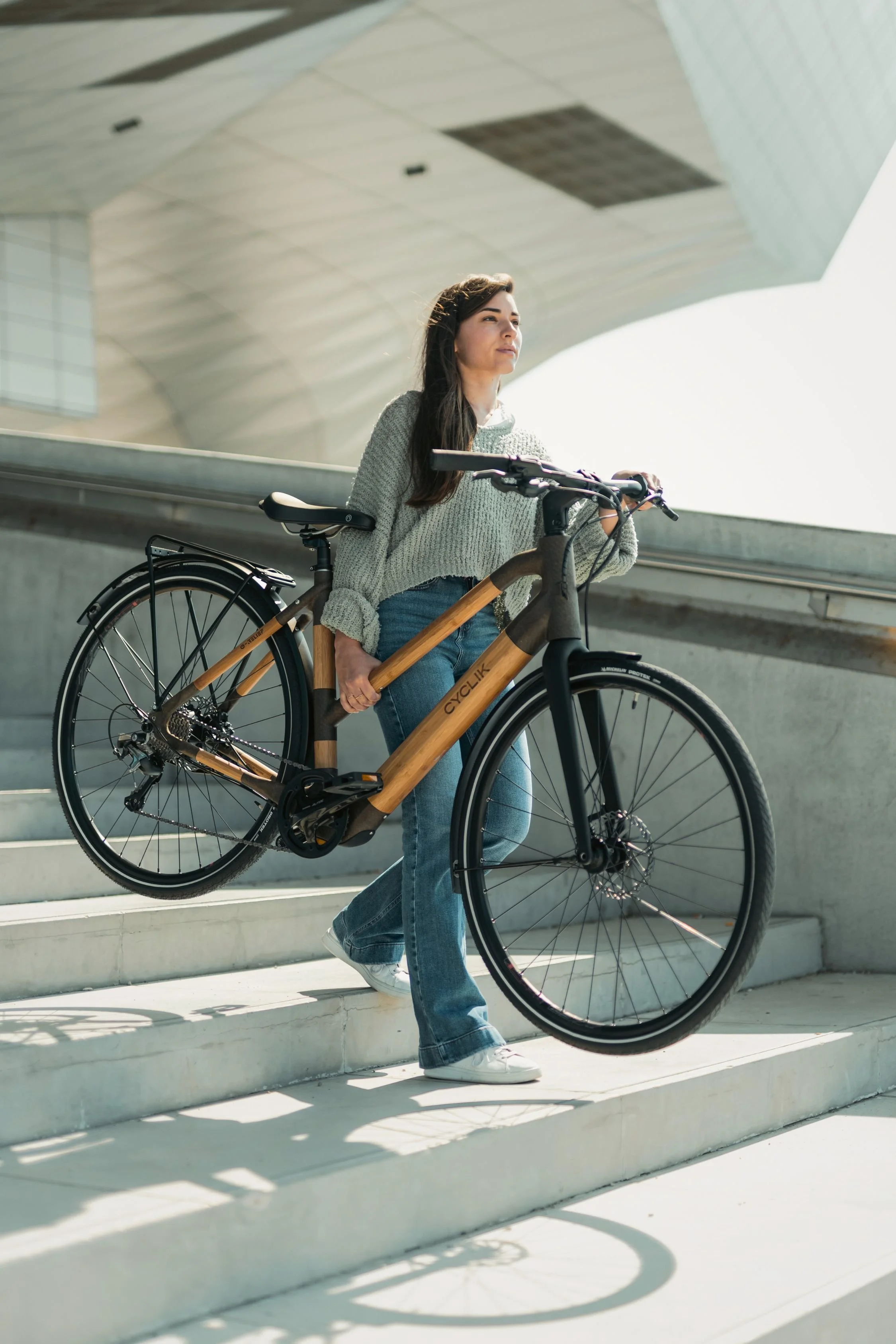 Velo bambou lyon sale